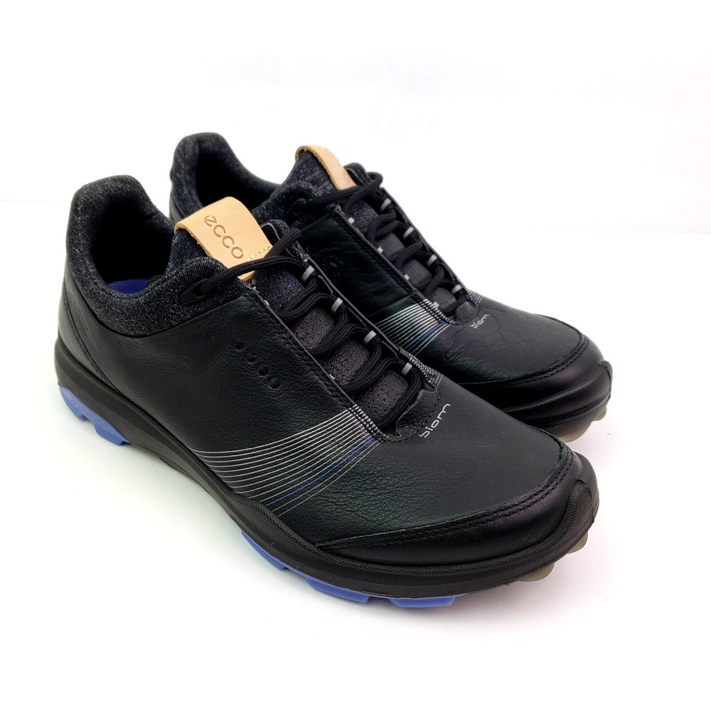 Ecco Biom Hybrid 3 Womens Size 5 Black Yak Leather Gore-Tex Golf Shoes